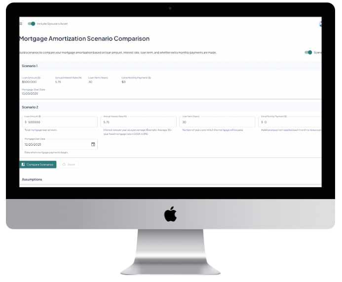 Powerful Scenario-Based Calculators